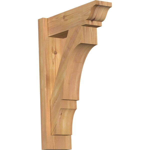 Ekena Millwork Balboa Smooth Traditional Outlooker, Western Red Cedar, 5 1/2"W x 16"D x 24"H OUT06X16X24BOA01SWR - main